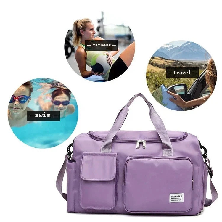 Reis Sporttas met Schoenenvak Multi-Pocket