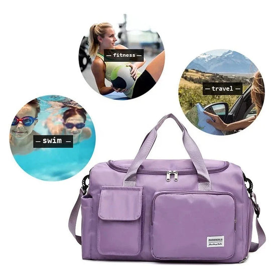 Reis Sporttas met Schoenenvak Multi-Pocket