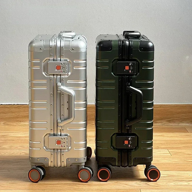 Reiskoffer Aluminium-Magnesium – Robuust & Stijlvol Handbagage/Ruimbagage