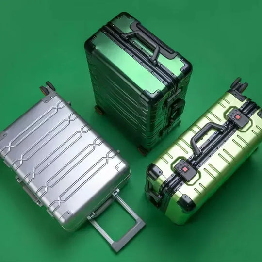 Reiskoffer Aluminium-Magnesium – Robuust & Stijlvol Handbagage/Ruimbagage
