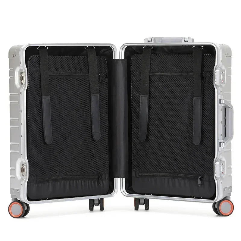 Reiskoffer Aluminium-Magnesium – Robuust & Stijlvol Handbagage/Ruimbagage