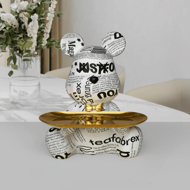 Bear Resin Sculpture Tabletop