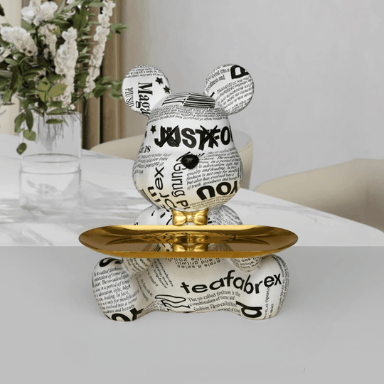 Bear Resin Sculpture Tabletop