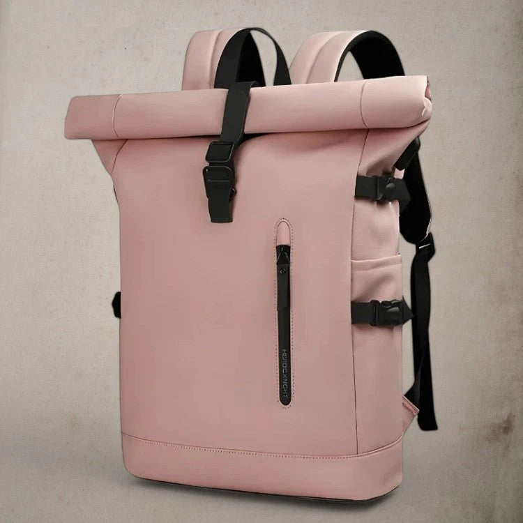 Roll-Top Rugzak Waterdicht – Urban Laptoprugzak voor Werk & Reizen