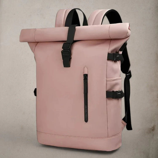 Roll-Top Rugzak Waterdicht – Urban Laptoprugzak voor Werk & Reizen