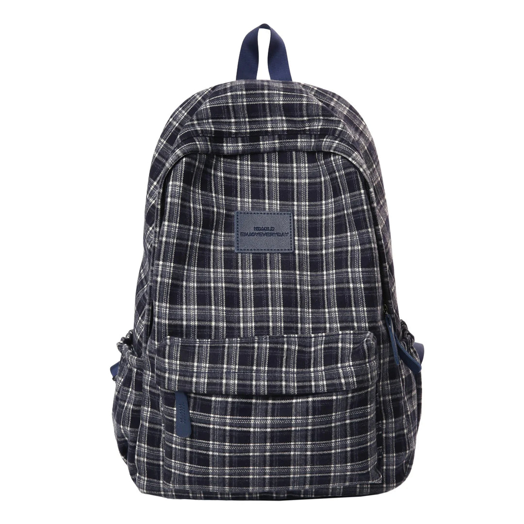 Rugzak – Casual met Ruitpatroon