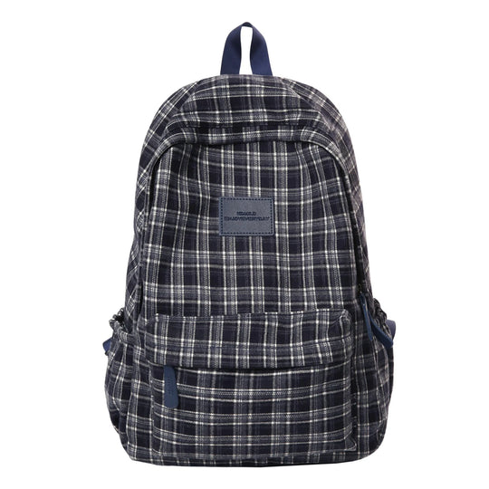 Rugzak – Casual met Ruitpatroon