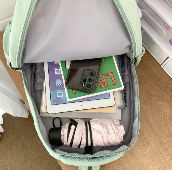 Rugzak Schooltas Waterdicht met Vakken