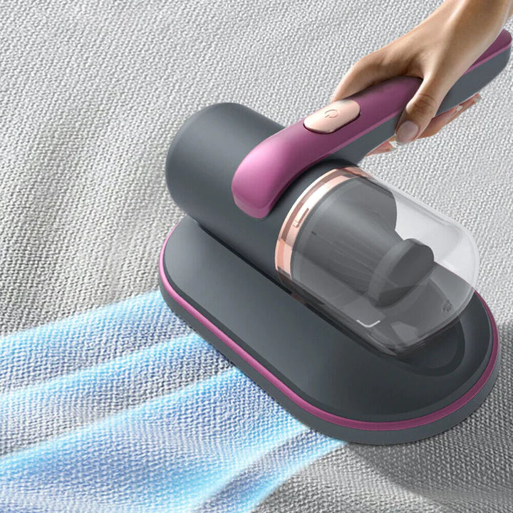 Portable wireless UV vacuum cleaner for home | Handheld cordless dust mite remover
