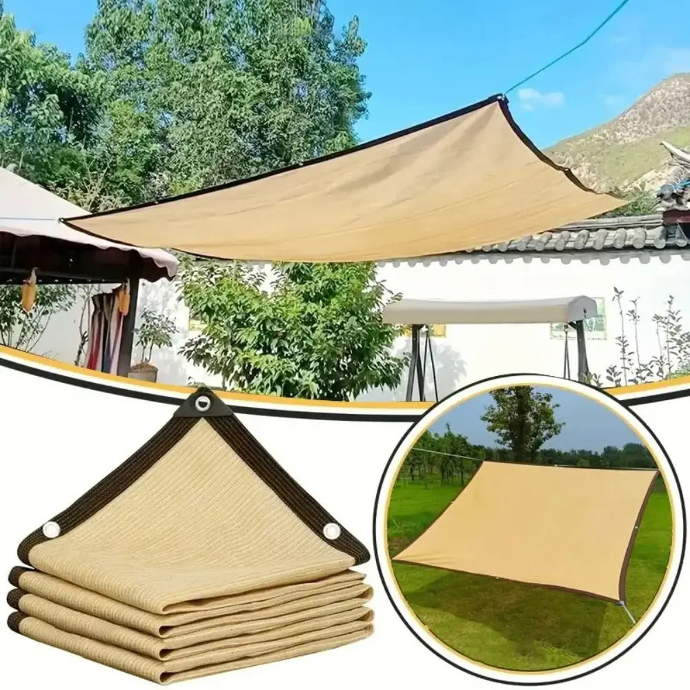 Schaduwnet voor Tuin met 90% UV-Bescherming - HDPE Zonwering