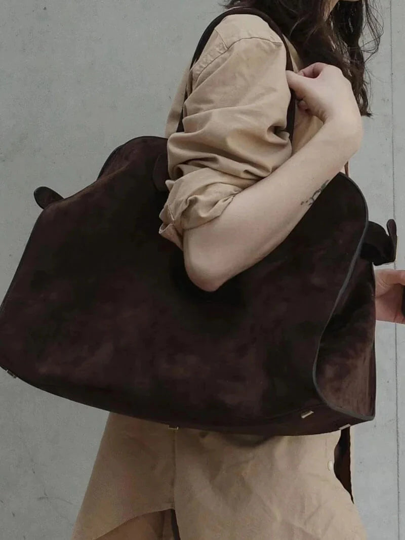 Shopper Tas Suède Look – Henna