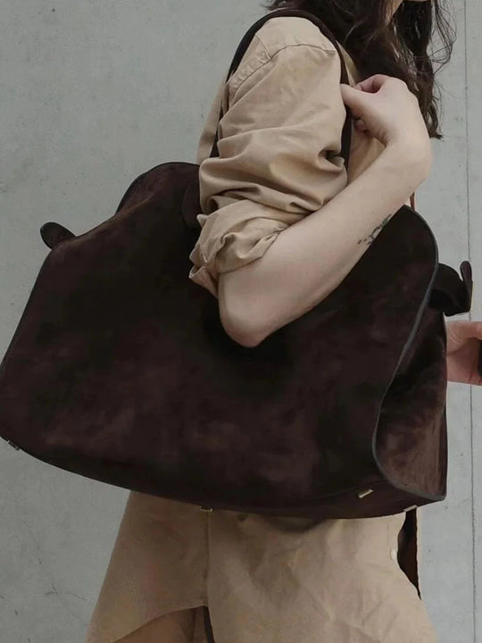 Shopper Tas Suède Look – Henna