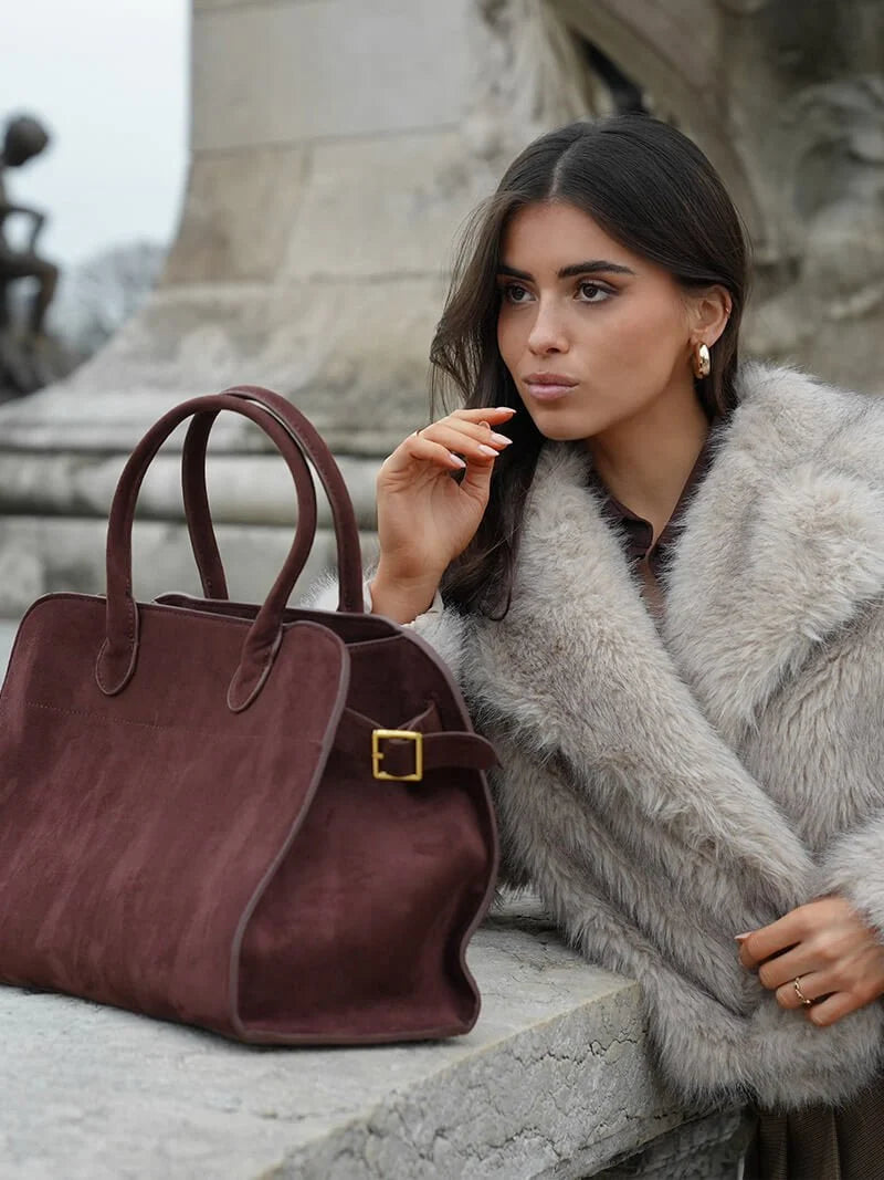 Shopper Tas Suède Look – Henna