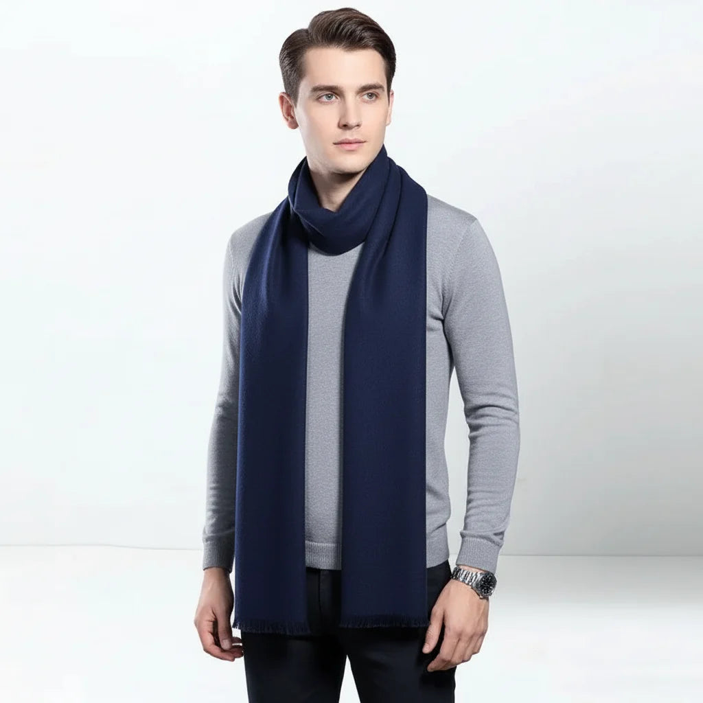 Sjaal – Kasjmier Langsjaal in Effen Design
