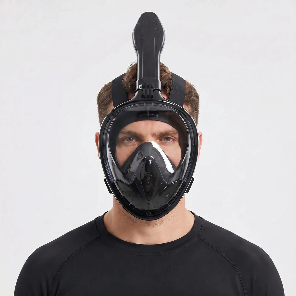 Snorkelmasker Volgelaats – met Snorkel voor Helder Onderwaterzicht