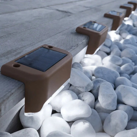 Solar Traplampen 8-Set – Automatisch Aan bij Schemer