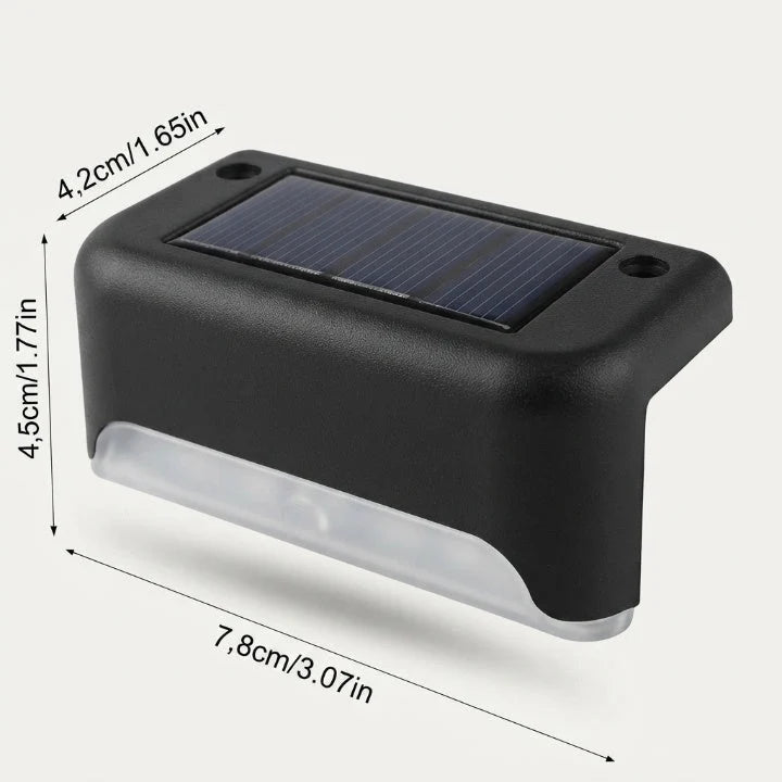 Solar Traplampen 8-Set – Automatisch Aan bij Schemer