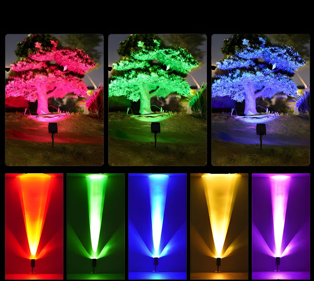 Solar Tuinspot – Verstelbare LED Grondspot op Zonne-energie