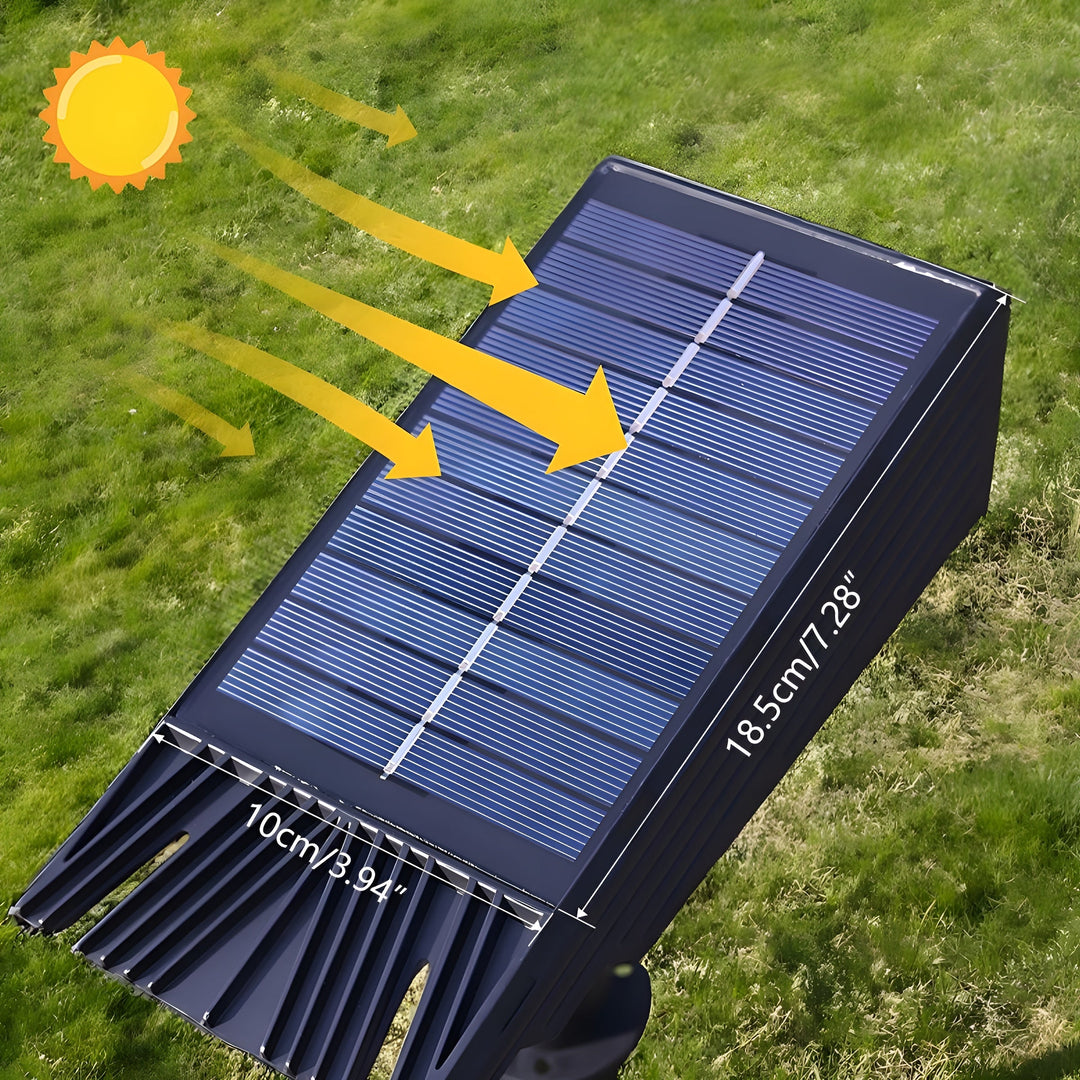 Solar Tuinspot – Verstelbare LED Grondspot op Zonne-energie