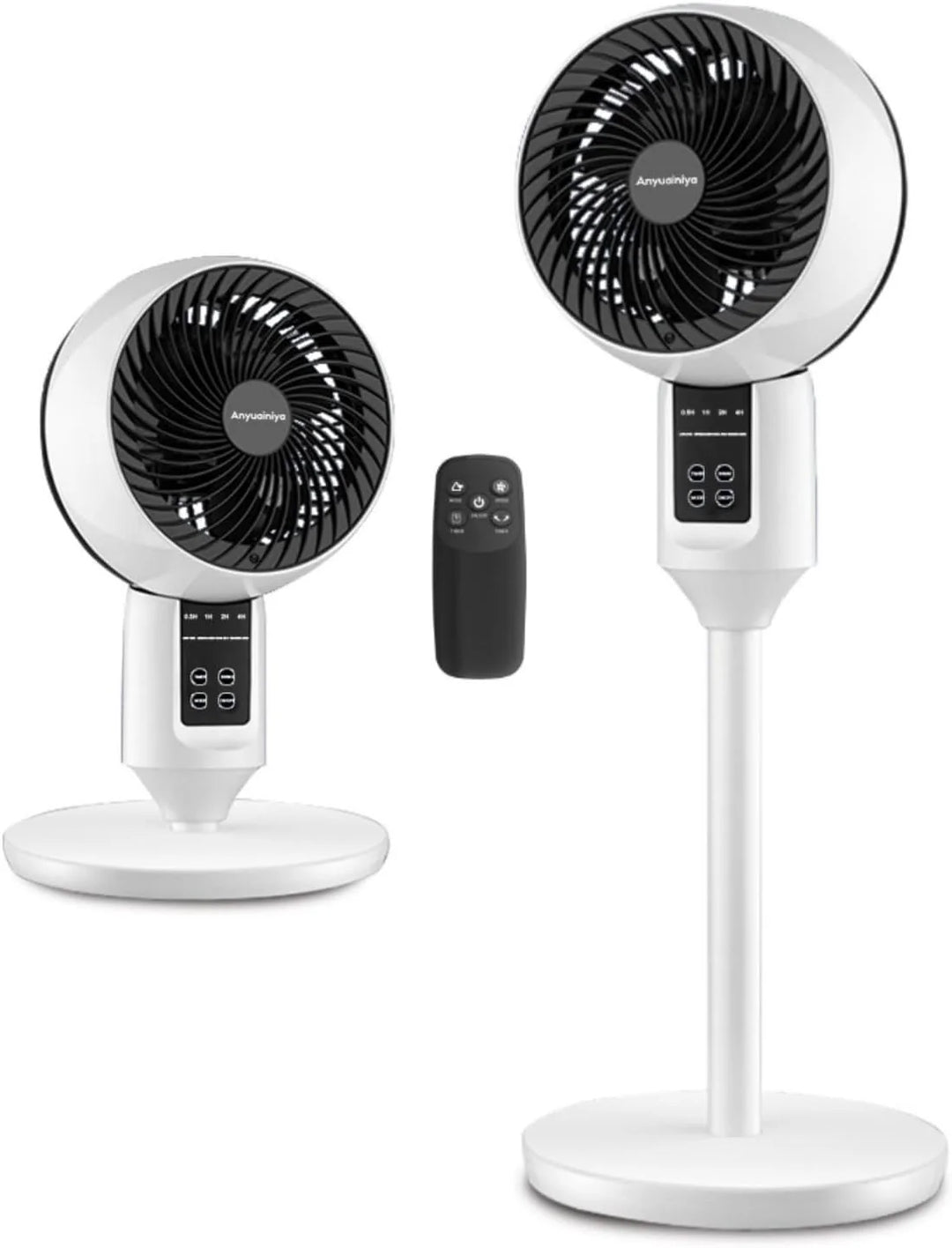 Statiefventilator – 3D-Oscillatie, Verstelbaar in Hoogte & Fluisterstil