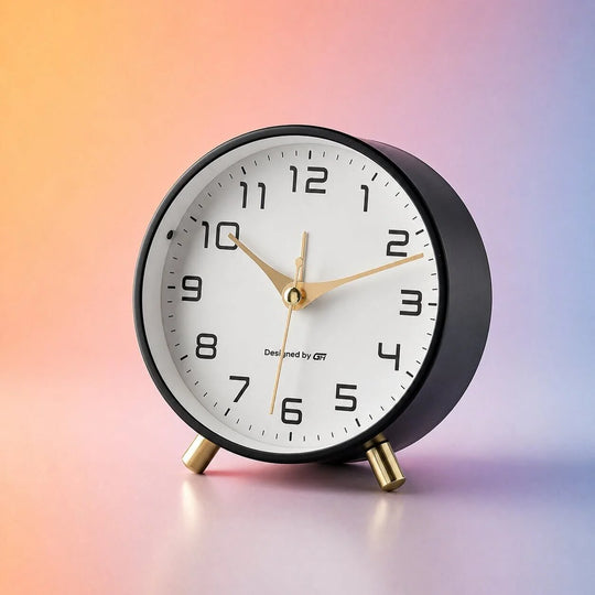 Tafelklok – Stil Uurwerk met Analoge Wijzerplaat