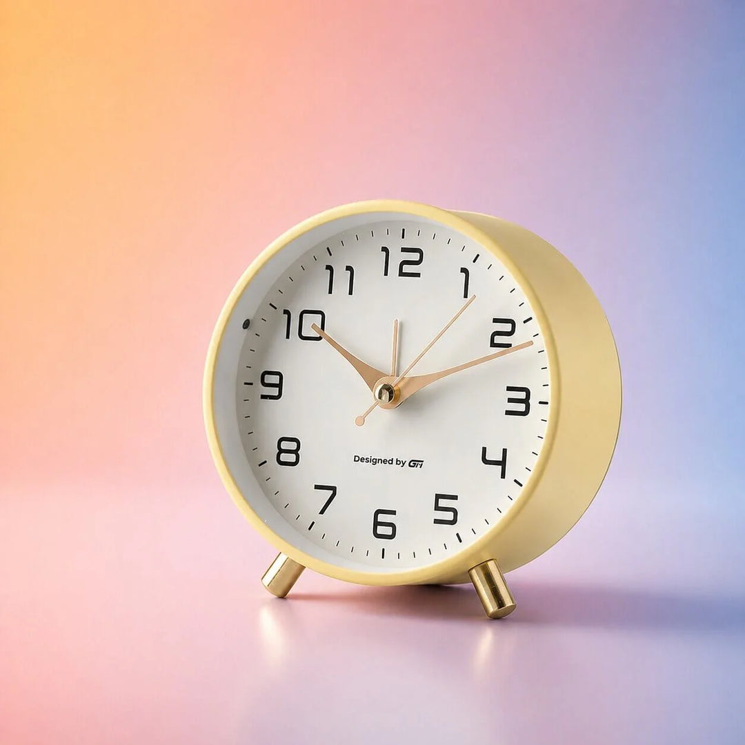 Tafelklok – Stil Uurwerk met Analoge Wijzerplaat