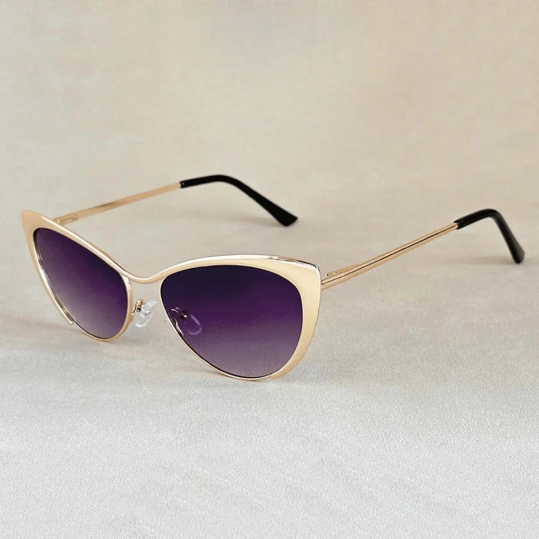 TALIA LUX | Oversized Cat Eye Gradient-zonnebril | UV400