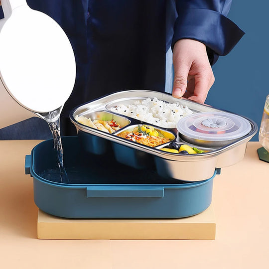 Thermo Lunchbox – Meerdere Vakken met Soepkom