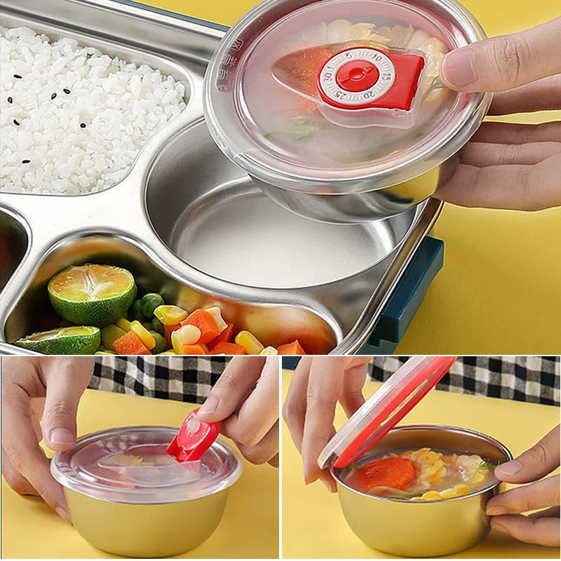 Thermo Lunchbox – Meerdere Vakken met Soepkom