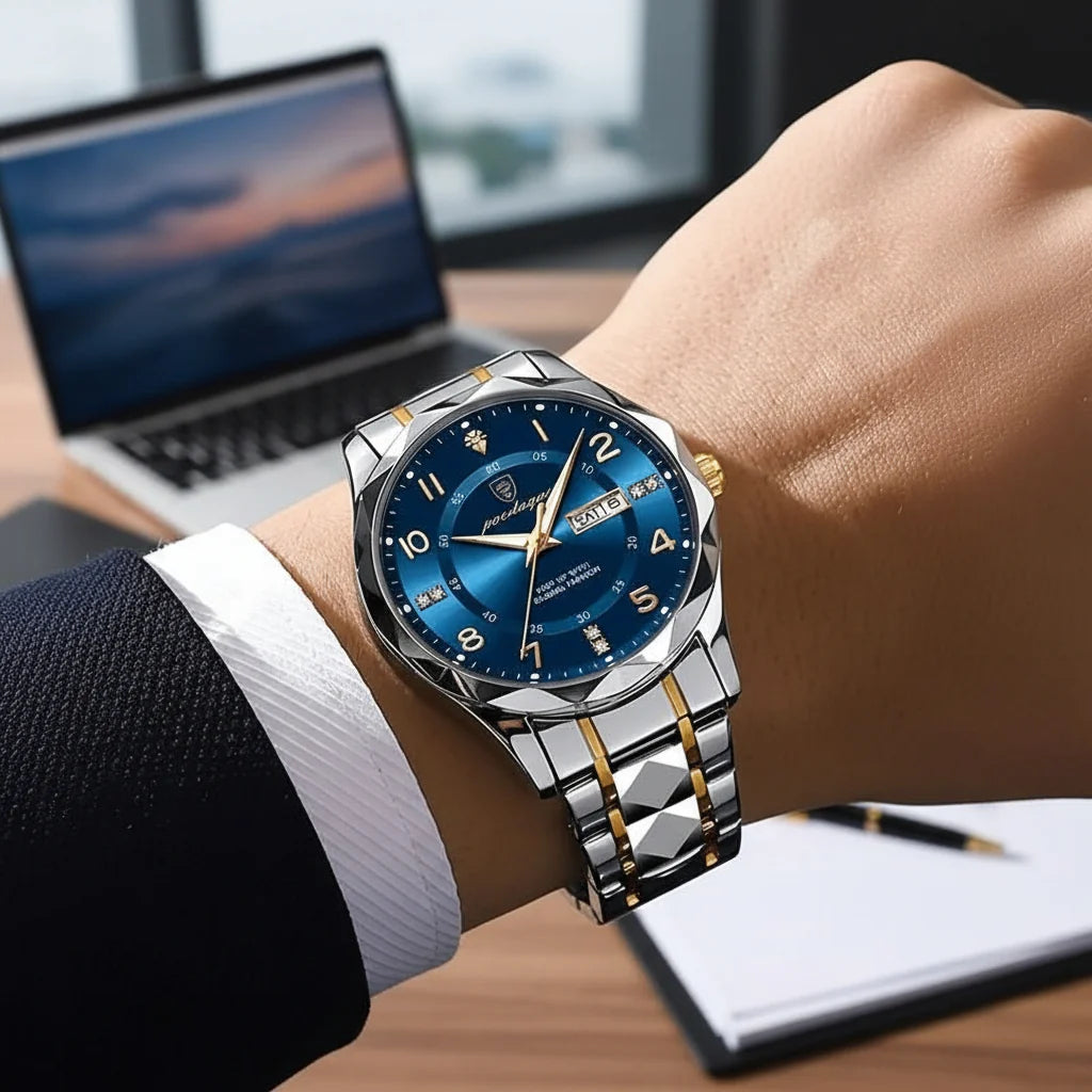 Titanium Sporthorloge Heren Waterdicht
