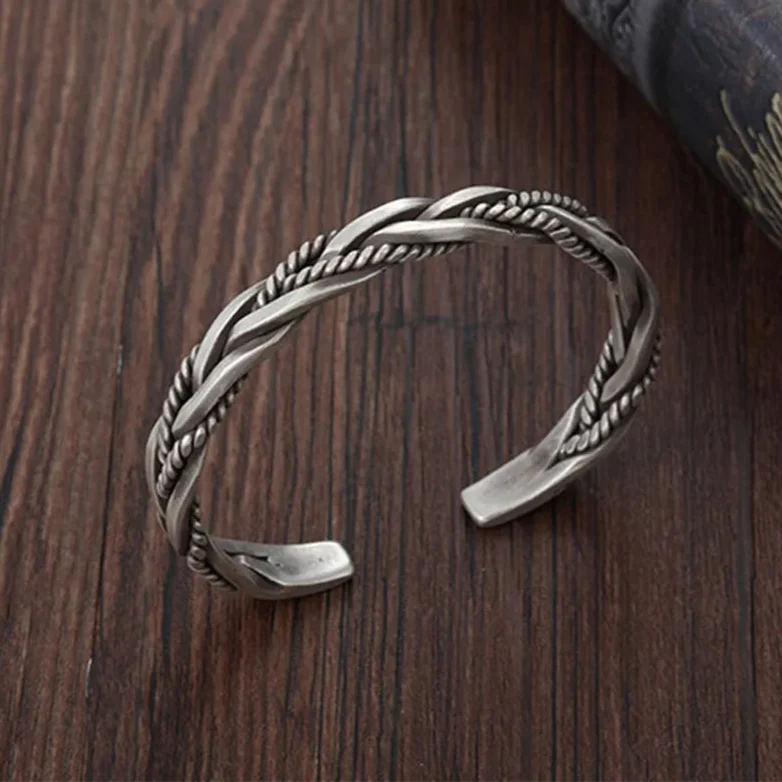 Torin Zilveren Cuff Armband