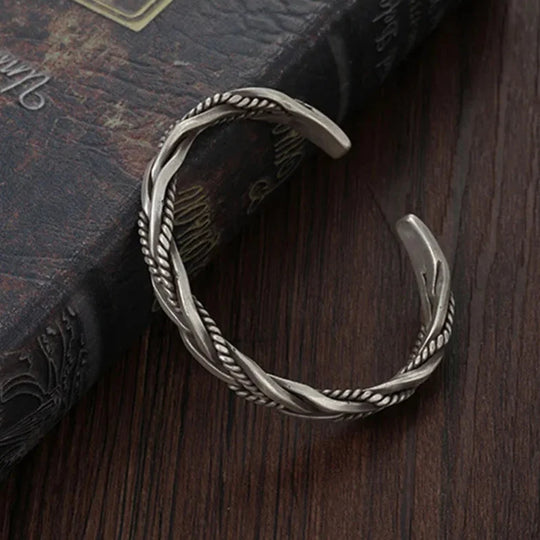Torin Zilveren Cuff Armband