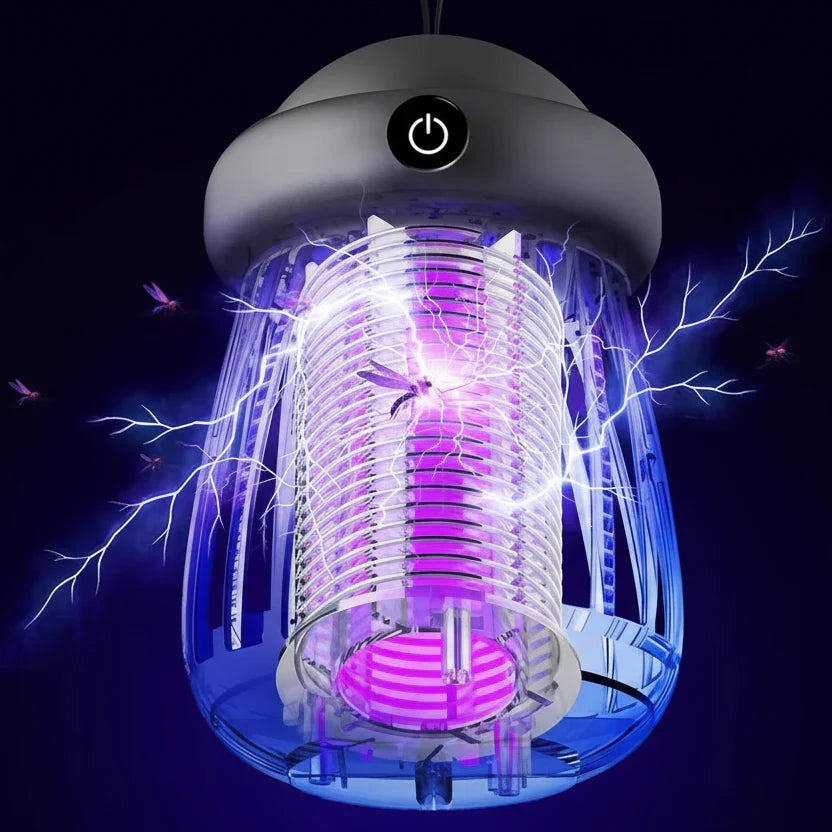 UV Muggenlamp – Elektrische Insectenverdelger 3000V, Oplaadbaar
