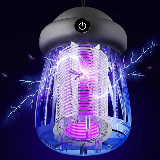 UV Muggenlamp – Elektrische Insectenverdelger 3000V, Oplaadbaar