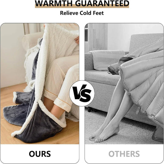 Verwarmde Deken – Draagbare Elektrische Throw met Temperatuurregeling