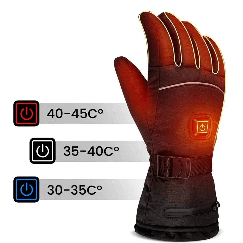 Verwarmde Handschoenen – Instelbare Temperatuur Oplaadbaar