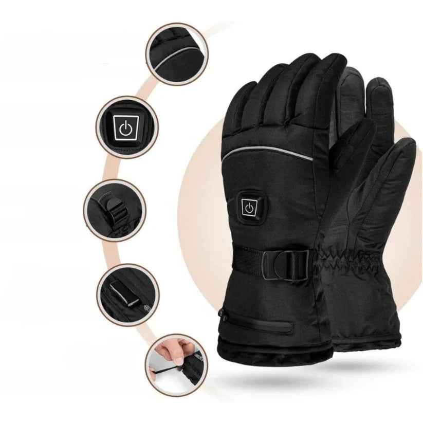 Verwarmde Handschoenen – Instelbare Temperatuur Oplaadbaar