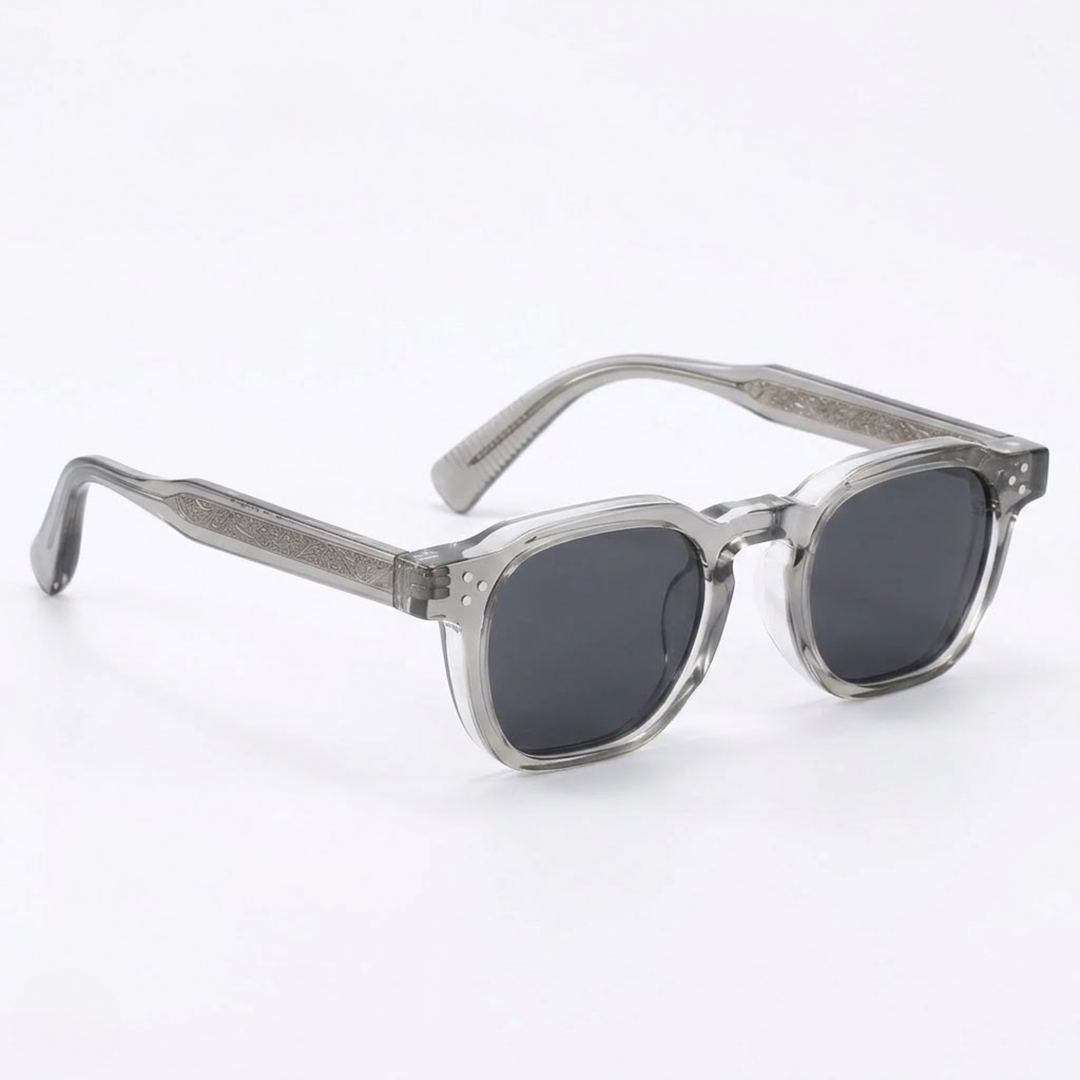 Vierkante Zonnebril met UV400 Bescherming - Unisex Retro Design