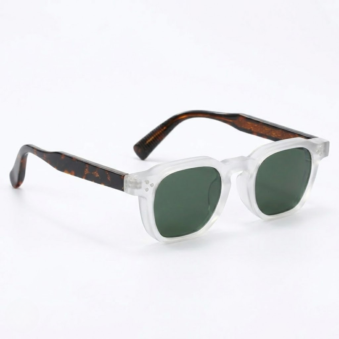 Vierkante Zonnebril met UV400 Bescherming - Unisex Retro Design