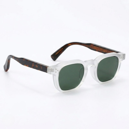 Vierkante Zonnebril met UV400 Bescherming - Unisex Retro Design