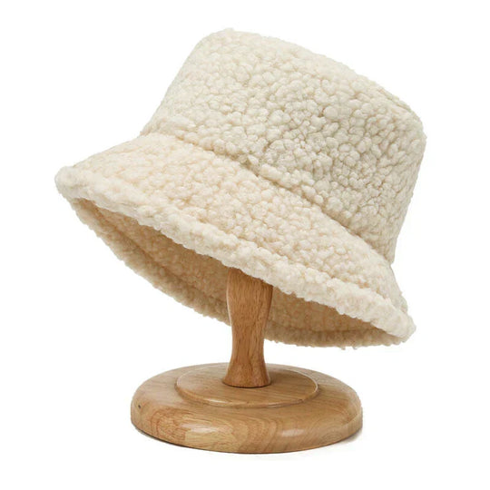 Warme Teddy Bucket Hat – Livia