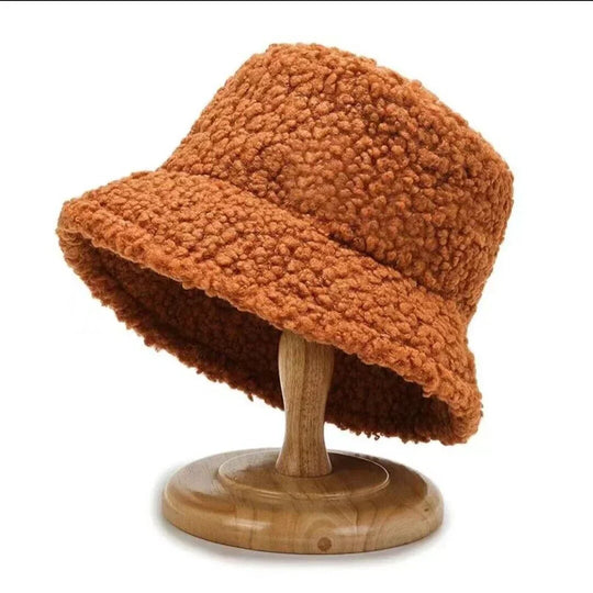 Warme Teddy Bucket Hat – Livia
