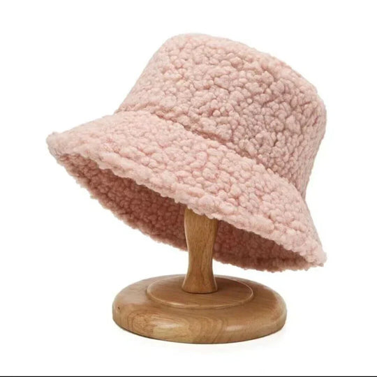 Warme Teddy Bucket Hat – Livia