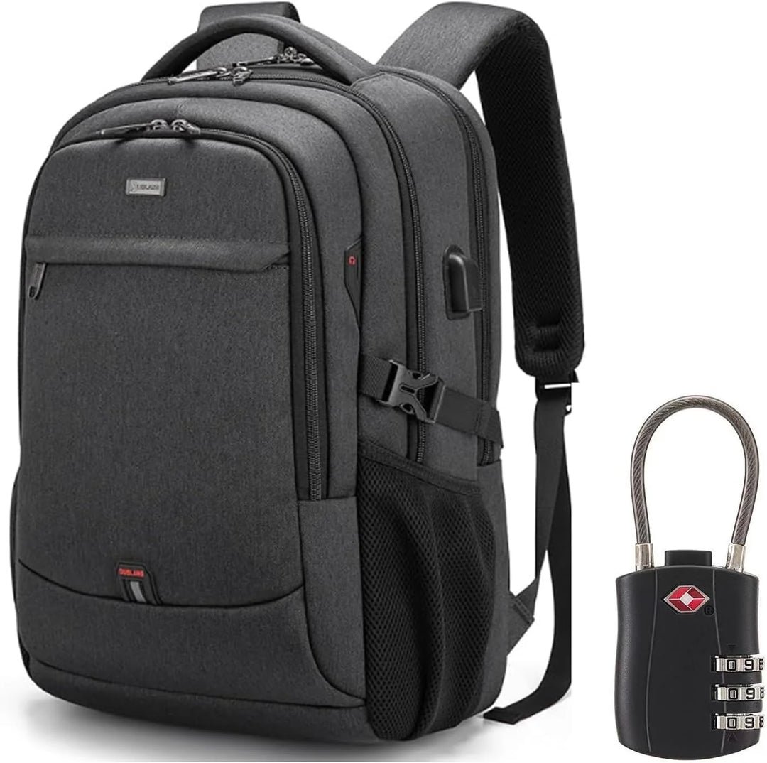 Waterdichte Laptop Reisrugzak – met USB-poort & Anti-diefstal Vak