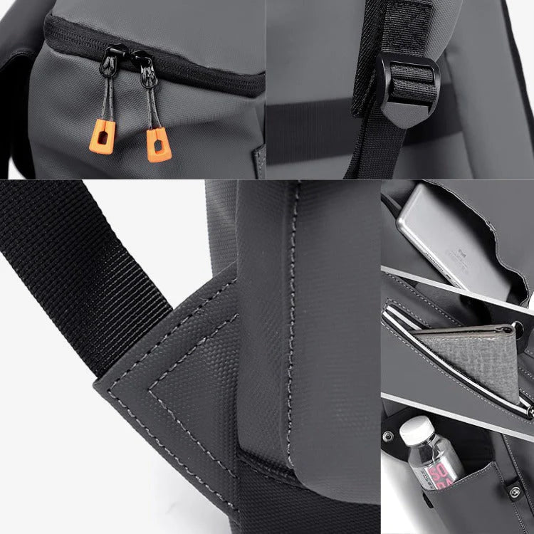 Waterdichte Rugzak Compact – 25L met USB-Poort voor Werk & Reizen