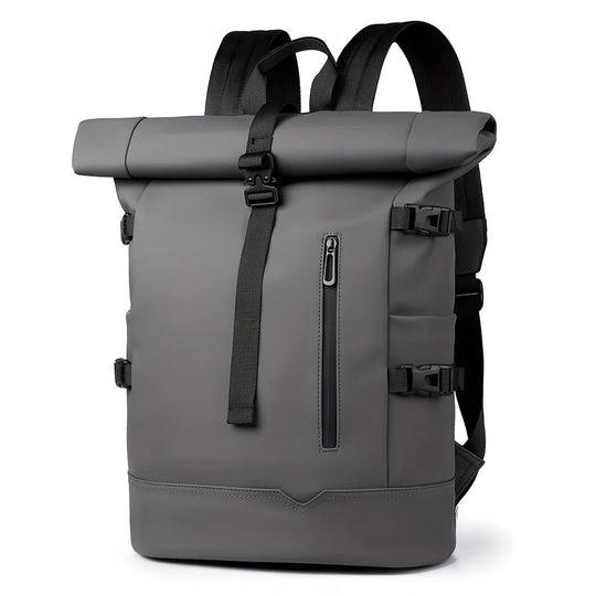 Waterdichte Rugzak met Laptopvak & USB-poort – voor Werk en Reizen