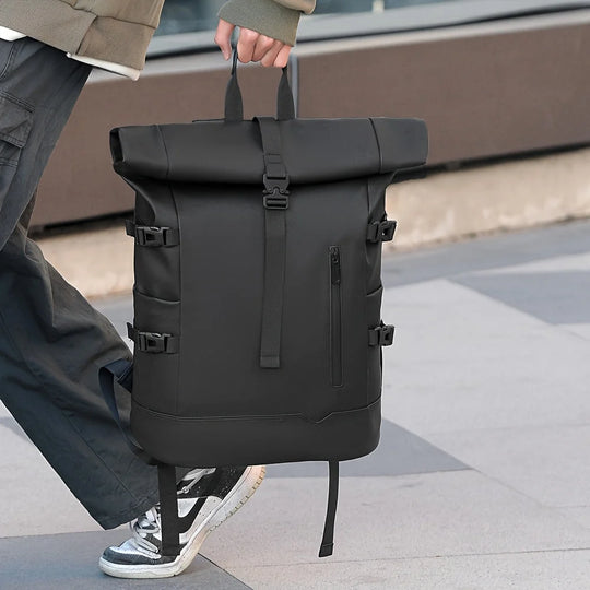 Waterdichte Rugzak met Laptopvak & USB-poort – voor Werk en Reizen