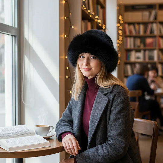 Wintermuts – Elegante Bontmuts van Imitatiebont