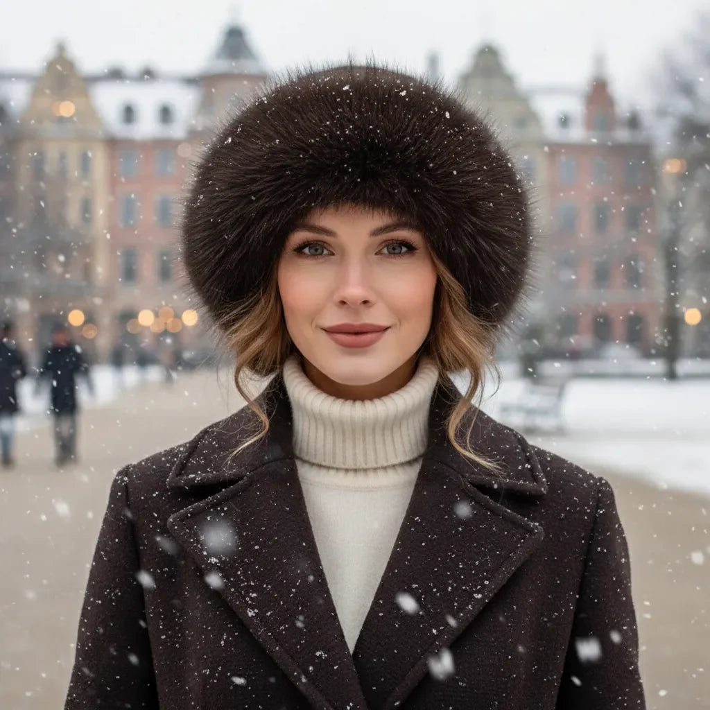 Wintermuts – Elegante Bontmuts van Imitatiebont