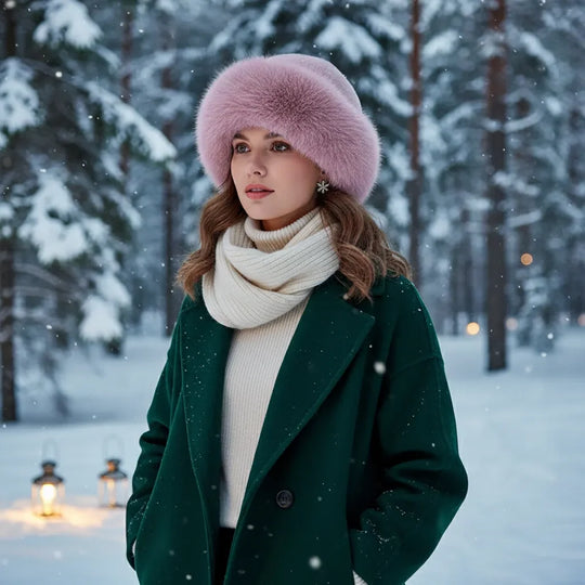 Wintermuts – Elegante Bontmuts van Imitatiebont